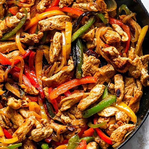 Easy Chicken Fajitas