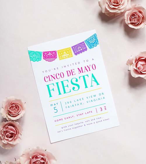 Fiesta Invitation Template