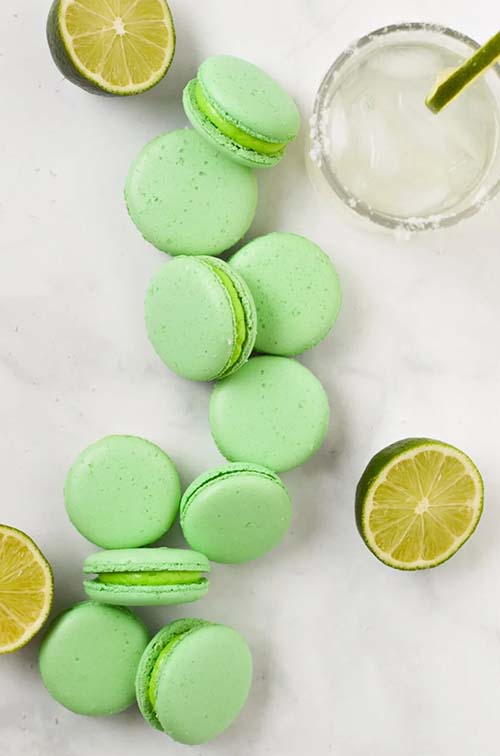 Margarita Macarons - Cinco de Mayo Party Ideas