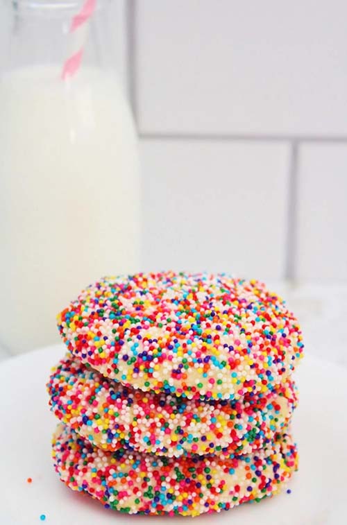 Mexican Sprinkle Sugar Cookies - Cinco de Mayo Party Ideas