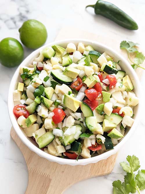 Palmito Ceviche - Cinco de Mayo Party Ideas