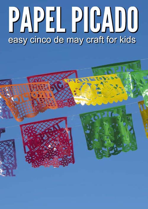 Papel Picado Crafts - Cinco de Mayo Party Ideas