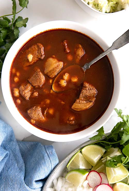 Pozole Rojo - Cinco de Mayo Party Ideas