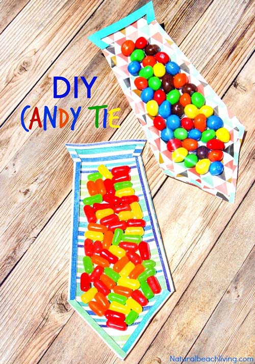 DIY Candy Ties by Natural Beach Living