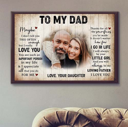 Message to My Dad - Father's Day Gifts