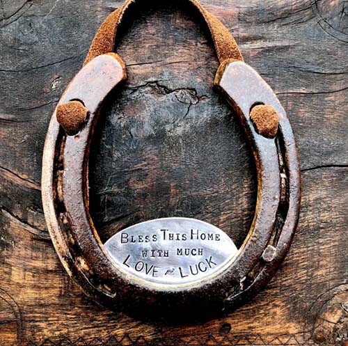 Engraved Horseshoe