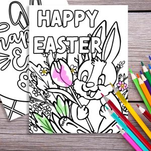 Children's Activities - Easter Coloring Pages