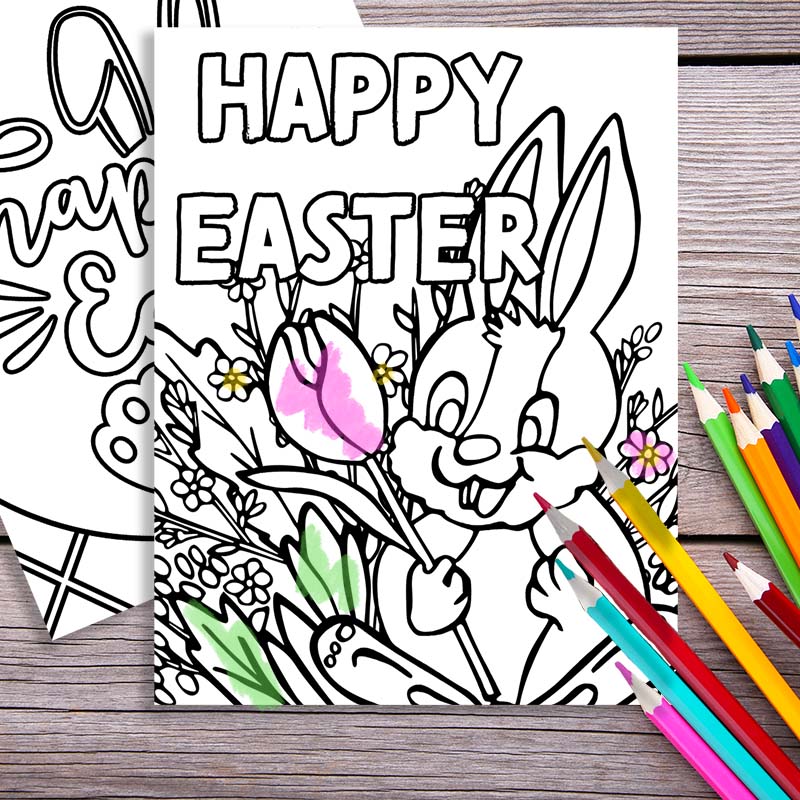 Children's Activities - Easter Coloring Pages