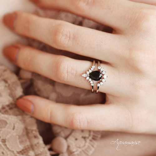 Spinel Ring Set