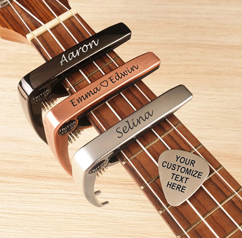 24th Anniversary Gifts: Metal Guitar Capo