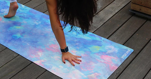 24th Anniversary Gifts: Opal Yoga Mat
