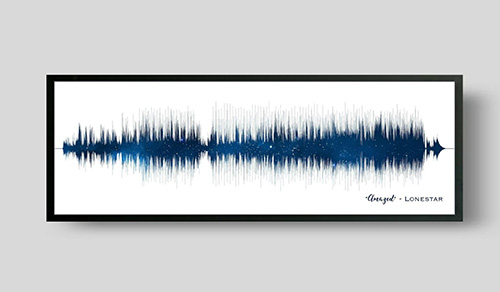 Sound Wave Wall Art