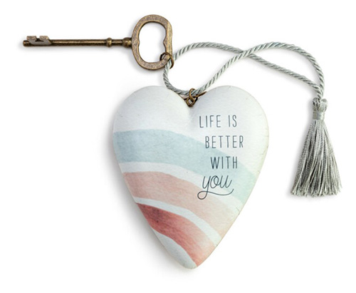 Life is Better with You Heart Token