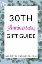 30th Anniversary Gifts: Best Ideas (Traditional & Modern) » All Gifts ...