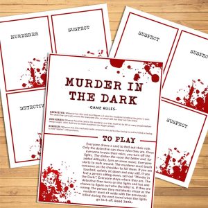 Party Game Instructions - Murder in the Dark