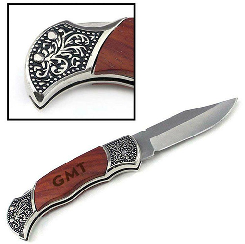 Engagement Gifts - Rosewood Pocket Knife