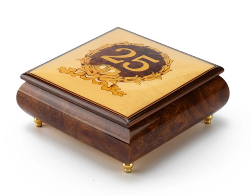 25th Anniversary Gifts - Music Box