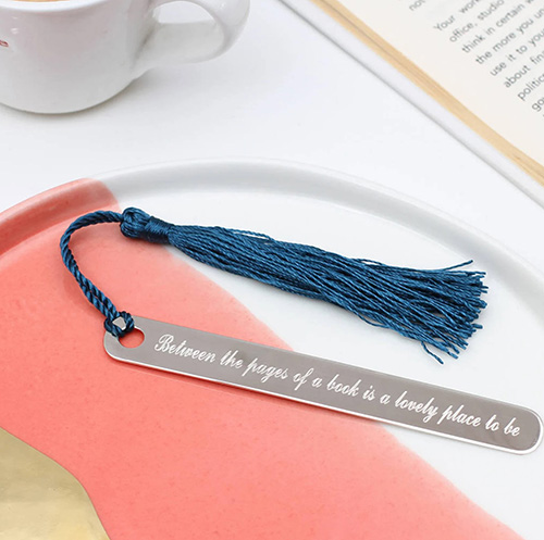 25th Anniversary Gifts - Personalized Bookmark