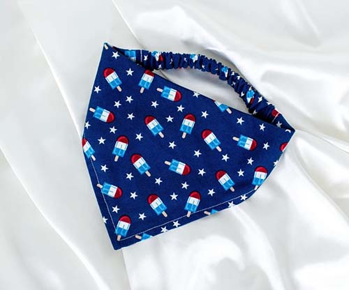 4th of July Gifts - Patriotic Popsicle Dog Bandana