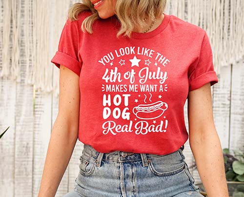 4th of July Gifts - You Look Like the Fourth of July