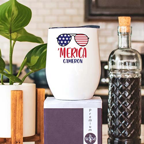 Patriotic Gifts - 'Merica Tumbler