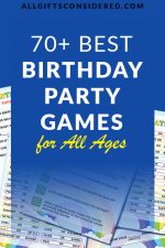 70+ Best Birthday Party Games For All Ages » All Gifts Considered