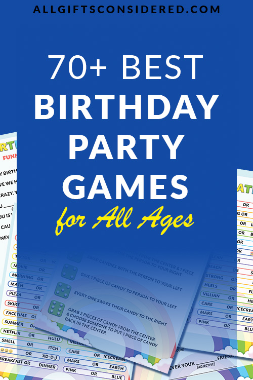 Birthday Party Games - Feat Image