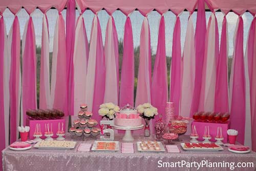 Birthday Party Ideas - DIY Party Backdrop from Smartpartyplanning.com