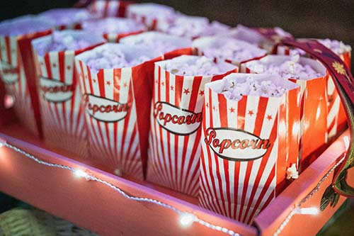 Birthday Party Ideas - Popcorn Bar