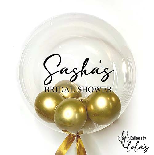 Bridal Shower Party Ideas - Custom Balloons
