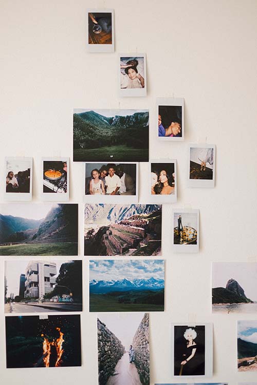 Bridal Shower Party Ideas - Decorate Wall With Photos