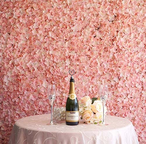 Bridal Shower Party Ideas - Flower Walls