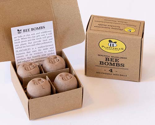 Gifts for Gardeners - Bee Bombs