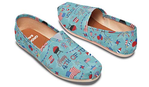 Happy 4th of July Slippers