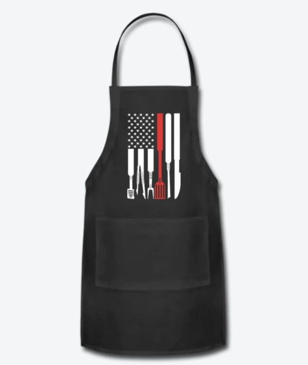 American Flag Grilling Apron