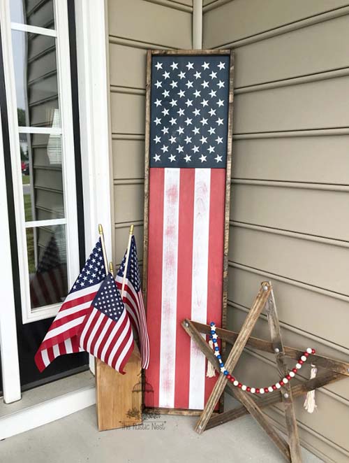 Patriotic Gifts - Patriotic Front Porch Sign