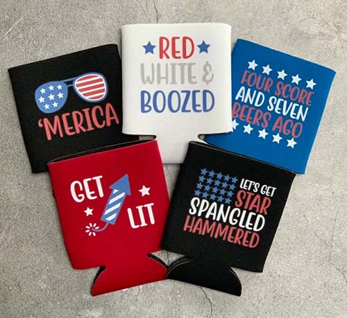 Patriotic Gifts - Red White Boozed