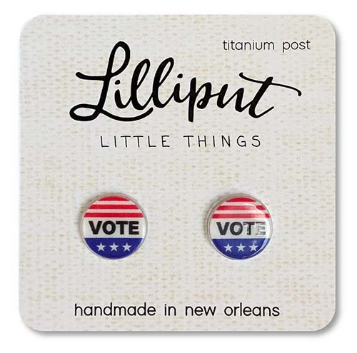 Patriotic Gifts - Vote Earrings