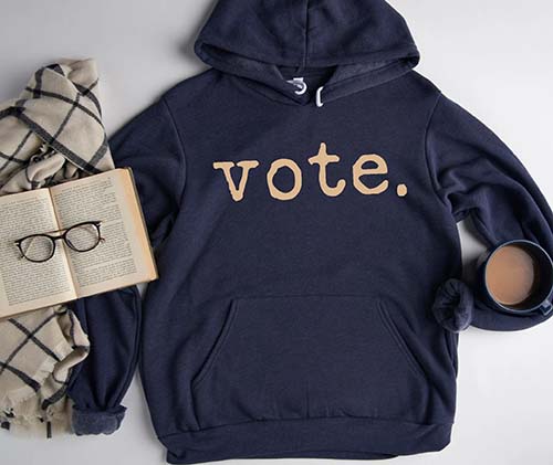 Patriotic Gifts - Vote Hoodie