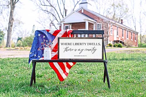 Patriotic Gifts - Where Liberty Dwells