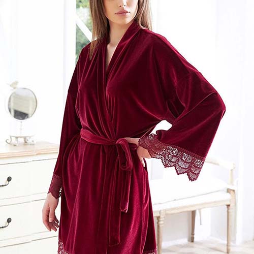 40th Anniversary Gifts - customizable ruby kimono