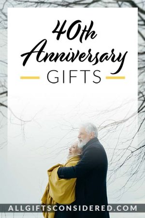 40th Anniversary Gifts: Best Ideas (Traditional & Modern) » All Gifts ...