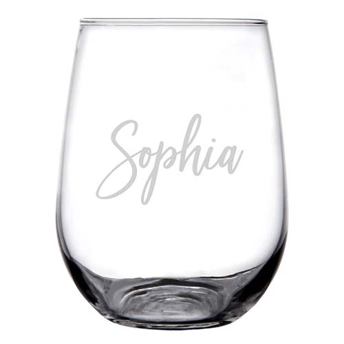 Bridesmaid Gifts - Bridesmaid Wineglass