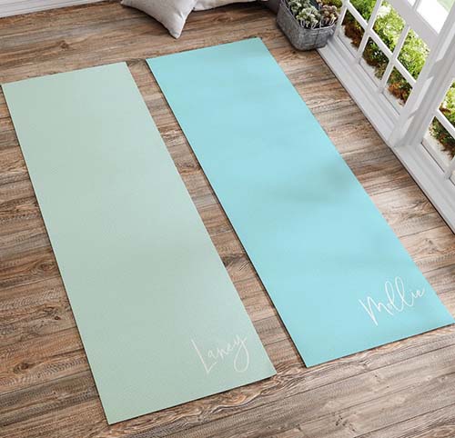 Bridesmaid Gifts - Yoga mats