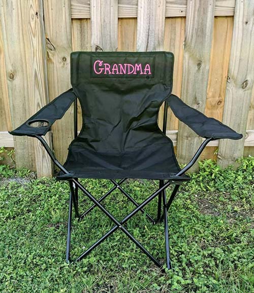 Personalized Folding Chair