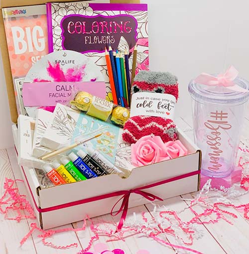 13 year old gifts - DIY Teen girl gift package