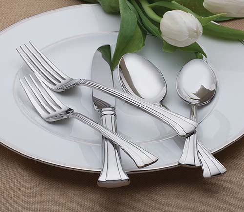 mont clare stainless steel flatware set