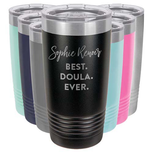 personalized tumbler for doulas