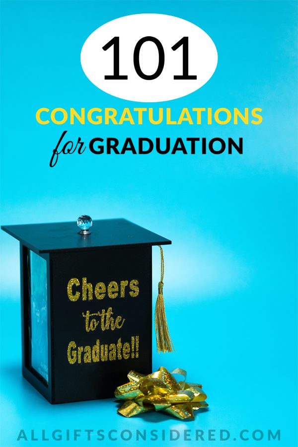 Graduation Wishes - Pin It Image