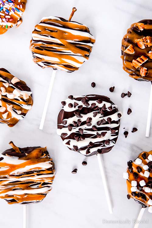 Halloween Date Ideas - Caramel Apple Slices